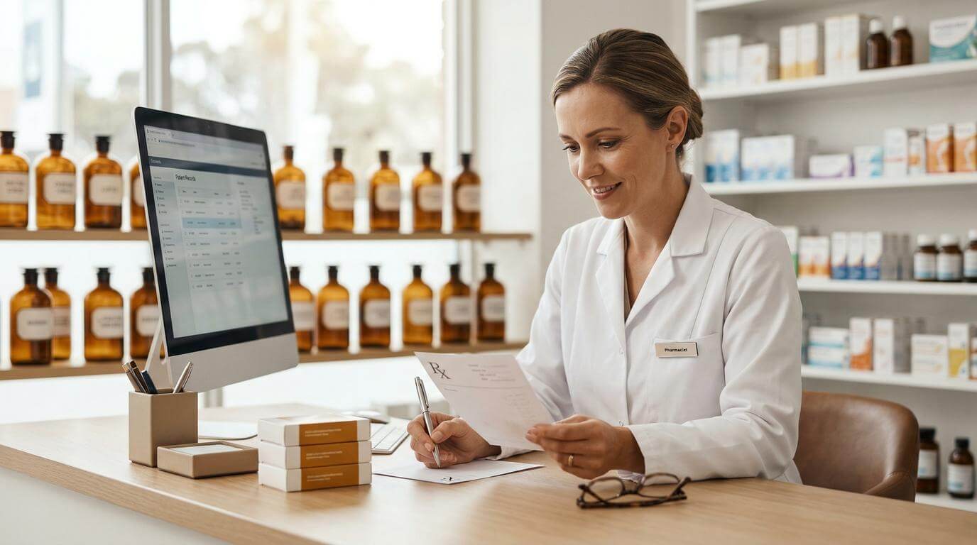 Woman reviewing compounded semaglutide pricing options and comparing telehealth providers